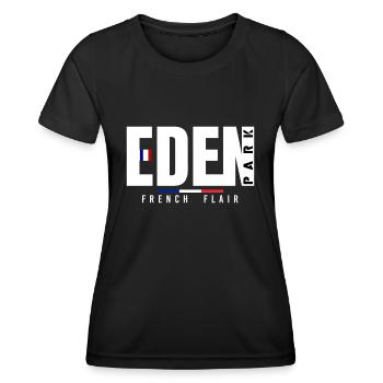 tee shirt eden park - T-shirt sport Femme - noir - Devant - AI Model Female 172 light (172cm)