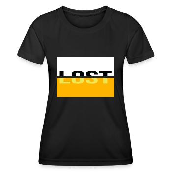 Ne résout aucun plan Digga verpeilt und jung - T-shirt sport Femme - noir - Devant - AI Model Female 172 light (172cm)