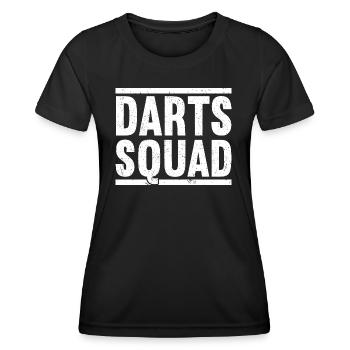 Dart Darts Volltreffer - Frauen Funktions-T-Shirt - Schwarz - Vorne - AI Model Female 172 light (172cm)