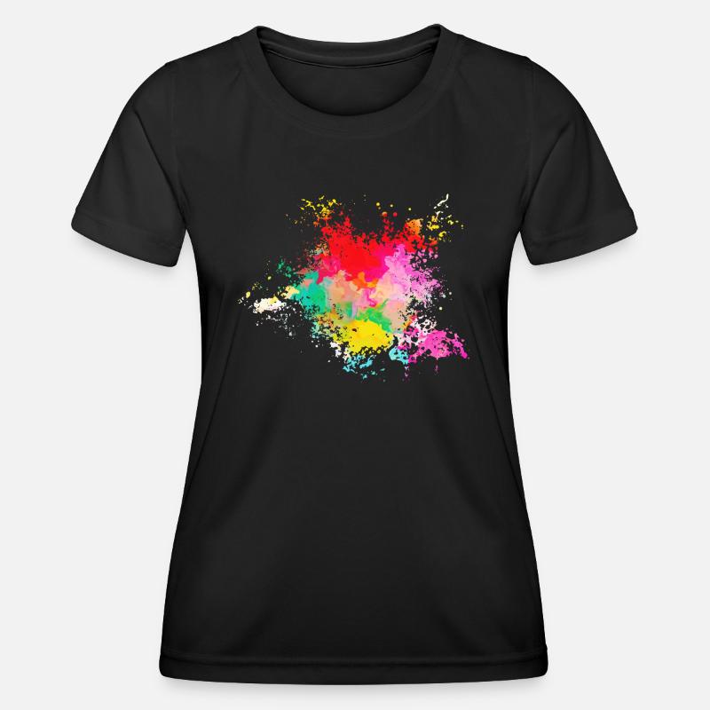 Psychedelic - Women's Functional T-Shirt - black