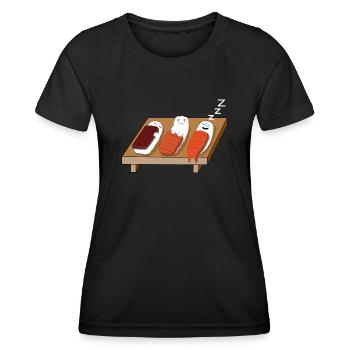 Sushi Ladies - Women's Functional T-Shirt - black - Front - AI Model Female 172 light (172cm)