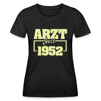 1952 - T-shirt sport Femme - noir - Devant - AI Model Female 172 light (172cm)
