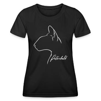 Peterbald Profil Chat Chat Wilsigns - T-shirt sport Femme - noir - Devant - AI Model Female 172 light (172cm)