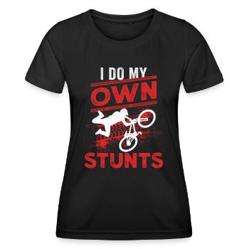 VTT VTT Downhill VTT - T-shirt sport Femme - noir - Devant - AI Model Female 172 light (172cm)