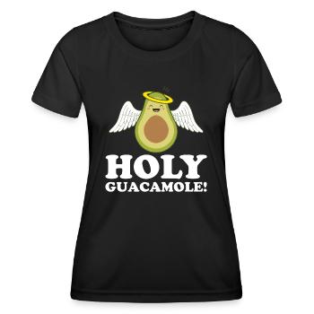 Holly Guacamole - T-shirt sport Femme - noir - Devant - AI Model Female 172 light (172cm)
