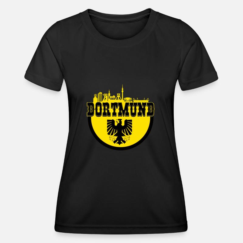 dortmund_logo - Women's Functional T-Shirt - black