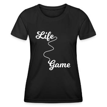 Jeu PC de jeu - T-shirt sport Femme - noir - Devant - AI Model Female 172 light (172cm)