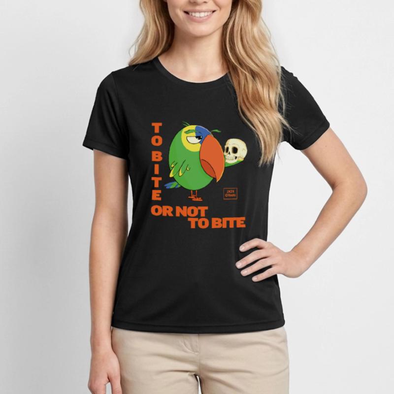 Picken oder nicht picken Frauen Funktions-T-Shirt