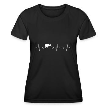 New Zealand New Zealand Travel Kiwis New Zealand - Women's Functional T-Shirt - black - Front - AI Model Female 172 light (172cm)