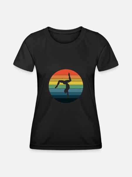 Gymnastics Gymnastics Gymnastics Artistic Gymnastics Gymnast - Women's Functional T-Shirt - black