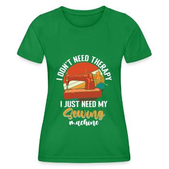 Schneider Nadel Hose - Frauen Funktions-T-Shirt - Kelly Green - Vorne - AI Model Female 172 dark (172cm)