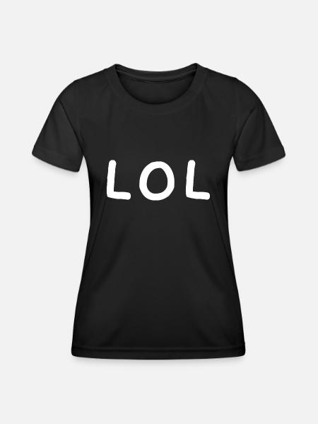 LOL - Women's Functional T-Shirt - black