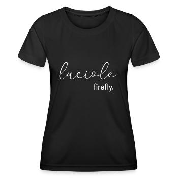 Firefly - Women's Functional T-Shirt - black - Front - AI Model Female 172 light (172cm)