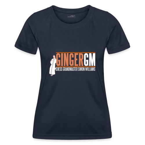 Ginger GM White Logo - Women's Functional T-Shirt