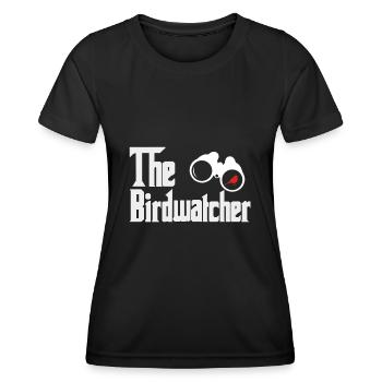 L’ornithologue ornithologue ornithologue - T-shirt sport Femme - noir - Devant - AI Model Female 172 light (172cm)