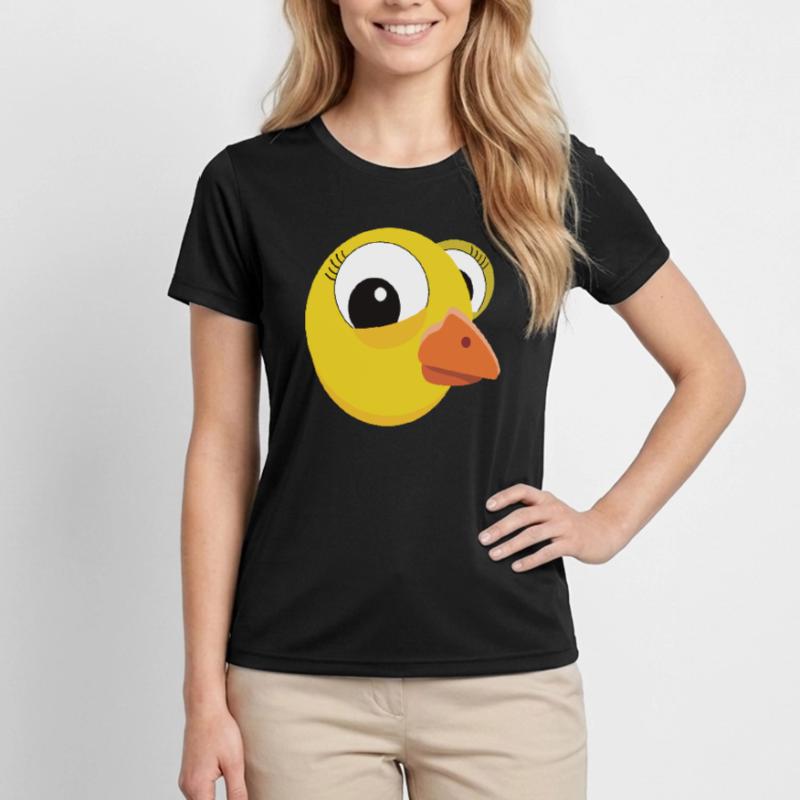 Cute Chick Head Easter Easter Carnival Funny Women's Functional T-Shirt