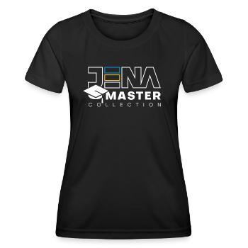 Collection Maître Iéna - T-shirt sport Femme - noir - Devant - AI Model Female 172 light (172cm)