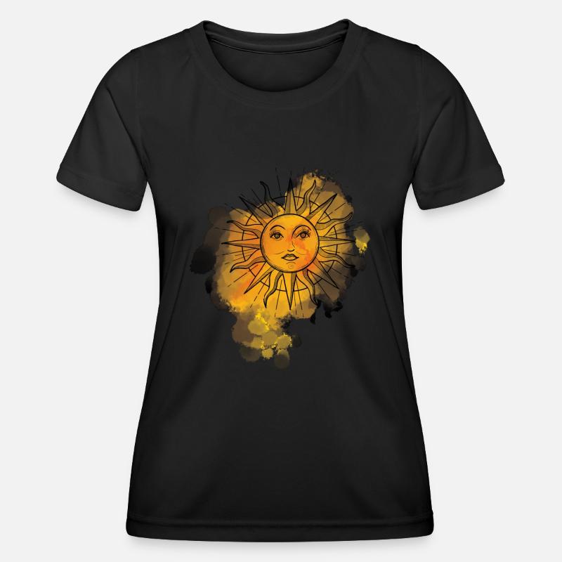 Dark Sun - Women's Functional T-Shirt - black