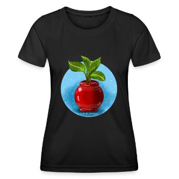 Banana - Women's Functional T-Shirt - black - Front - AI Model Female 172 light (172cm)