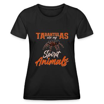 Tarantula - Women's Functional T-Shirt - black - Front - AI Model Female 172 light (172cm)