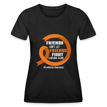 Leukemia Awareness Month Leukemia Survivor - Women's Functional T-Shirt - black - Front - AI Model Female 172 light (172cm)