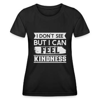 Blindness consciousness Blind by law - Women's Functional T-Shirt - black - Front - AI Model Female 172 light (172cm)
