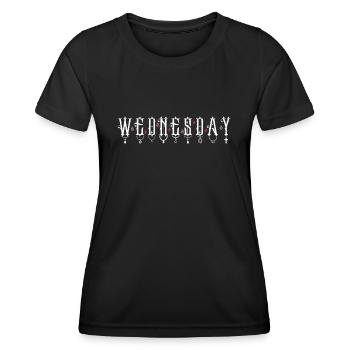 Mittwoch Jewserly - Frauen Funktions-T-Shirt - Schwarz - Vorne - AI Model Female 172 light (172cm)