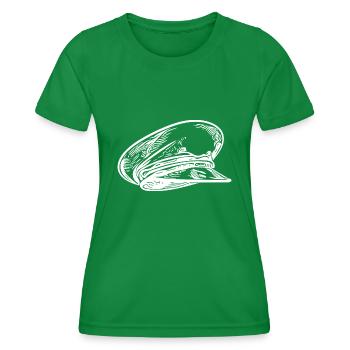 Cap Costume Replacement Fairing Peaked Cap - Women's Functional T-Shirt - kelly green - Front - AI Model Female 172 dark (172cm)