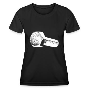 Atelier Tournevis Tournevis Papa Vis - T-shirt sport Femme - noir - Devant - AI Model Female 172 light (172cm)