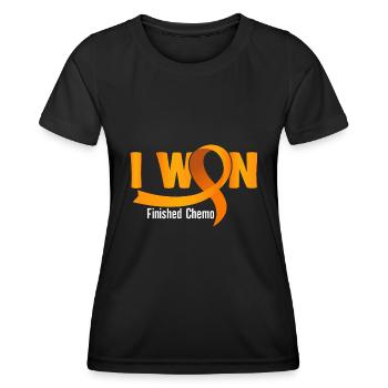 Leukemia Awareness Month Leukemia Survivor - Women's Functional T-Shirt - black - Front - AI Model Female 172 light (172cm)