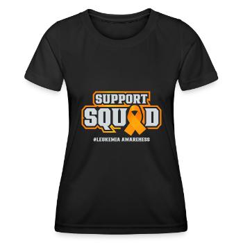 Leukemia Awareness Month Leukemia Survivor - Women's Functional T-Shirt - black - Front - AI Model Female 172 light (172cm)