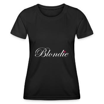 Blondie Brownie - Frauen Funktions-T-Shirt - Schwarz - Vorne - AI Model Female 172 light (172cm)