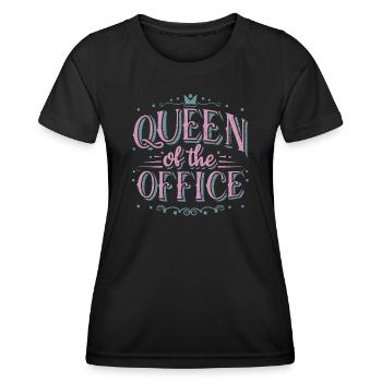 Büro Kollegin Geschenk - Frauen Funktions-T-Shirt - Schwarz - Vorne - AI Model Female 172 light (172cm)