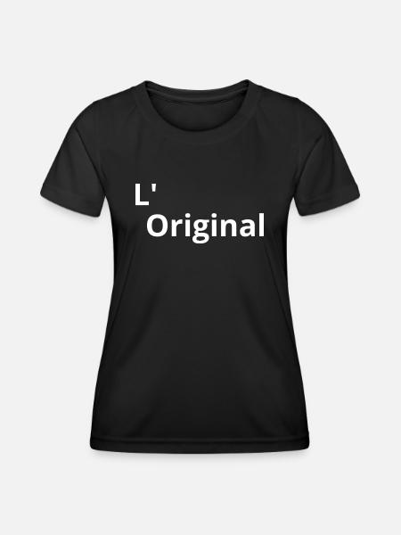 L' Original - Original - T-shirt sport Femme - noir