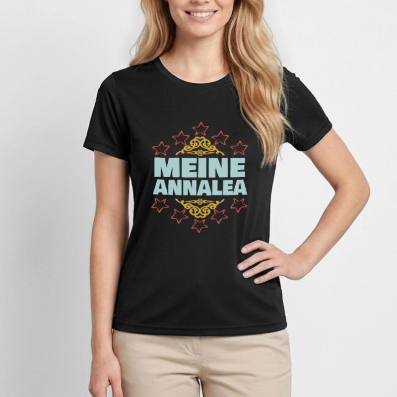 Mädchen Annalea Frauen Funktions-T-Shirt