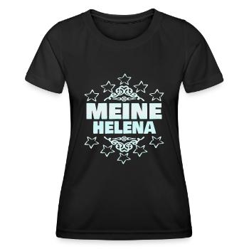 Helena as a girl - Women's Functional T-Shirt - black - Front - AI Model Female 172 light (172cm)