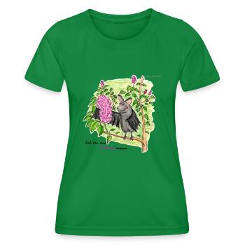 Souris lilas - T-shirt sport Femme - vert - Devant - AI Model Female 172 dark (172cm)