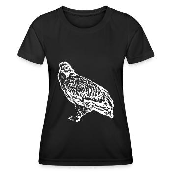 Faucons Oiseaux Oiseaux - T-shirt sport Femme - noir - Devant - AI Model Female 172 light (172cm)