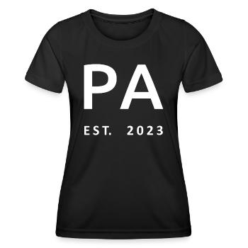 PA Est. 2023 Graduate Physician Assistant Geschenk - Frauen Funktions-T-Shirt - Schwarz - Vorne - AI Model Female 172 light (172cm)