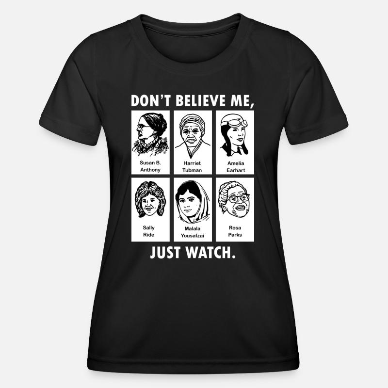 Feminist - Women's Functional T-Shirt - black