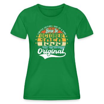 Legendary since October 1959 Limited Edition - Women's Functional T-Shirt - kelly green - Front - AI Model Female 172 dark (172cm)