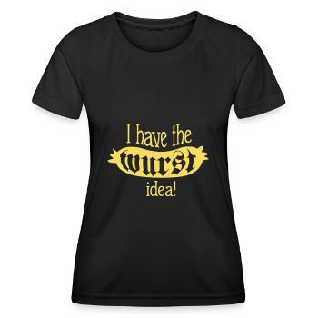 Funny Bavaria Oktober Beer Fest Festival October - Frauen Funktions-T-Shirt - Schwarz - Vorne - AI Model Female 172 light (172cm)