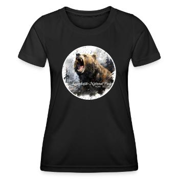 Kejimkujik National Park - Women's Functional T-Shirt - black - Front - AI Model Female 172 light (172cm)