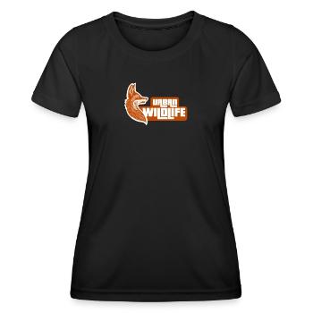 Faune urbaine - T-shirt sport Femme - noir - Devant - AI Model Female 172 light (172cm)