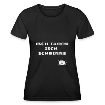 Proverbes saxons saxons - T-shirt sport Femme - noir - Devant - AI Model Female 172 light (172cm)