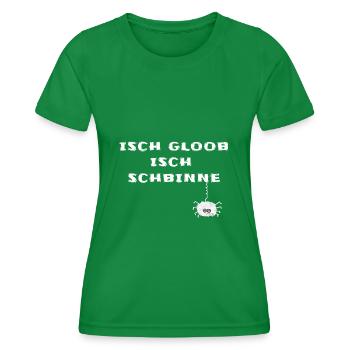 Proverbes saxons saxons - T-shirt sport Femme - vert - Devant - AI Model Female 172 dark (172cm)