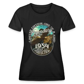 Legendary since 1954 - Women's Functional T-Shirt - black - Front - AI Model Female 172 light (172cm)