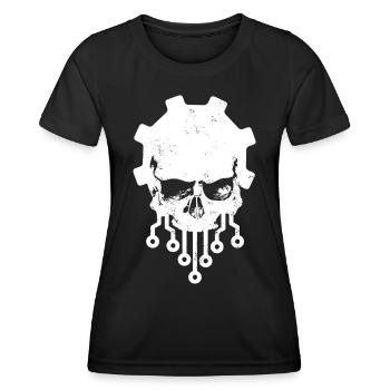 Computer Science Computers - Women's Functional T-Shirt - black - Front - AI Model Female 172 light (172cm)