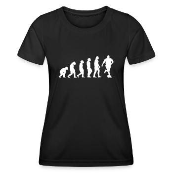 Sport Evolution Soccer - Women's Functional T-Shirt - black - Front - AI Model Female 172 light (172cm)