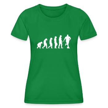 Sport Evolution Soccer - Women's Functional T-Shirt - kelly green - Front - AI Model Female 172 dark (172cm)